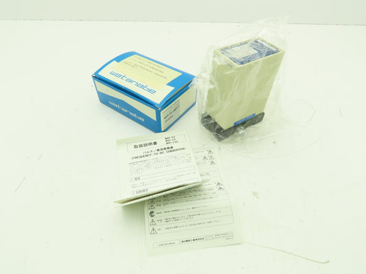 Watanabe WVP-FV-99P-1 No.15FA003048 Frequency To DC Converter +12V 50mA
