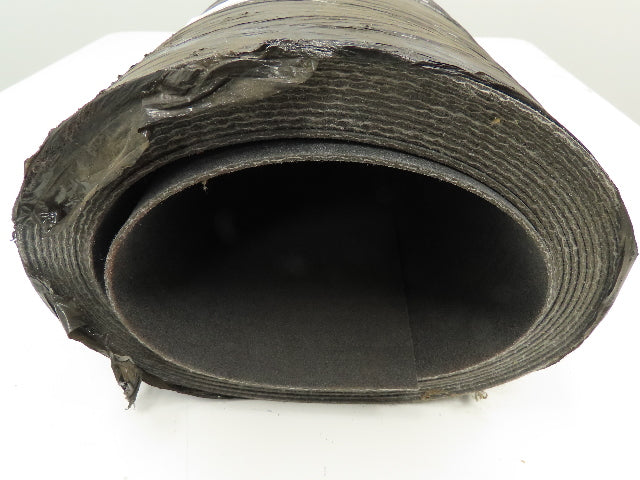Habasit TM120FBS-B Poly Fabric Top 1-Ply Conveyor Belt Flame Retardant 36" x 25'