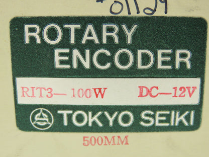 Tokyo Seiki RIT3-100W DC-12V Rotary Encoder