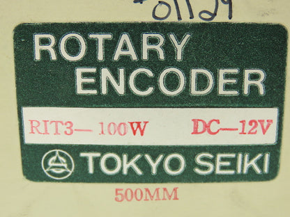 Tokyo Seiki RIT3-100W DC-12V Rotary Encoder