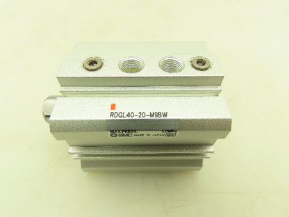 SMC RDQL40-20-M9BW Pneumatic Air Cylinder 40mm Bore 20mm Stroke