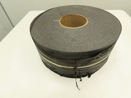Habasit TM120FBS-B Poly Fabric Top 1-Ply Conveyor Belt Flame Retardant 8" x 200'