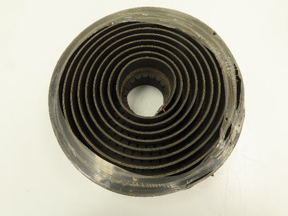 Akron B4180-FBS Conveyor Belt V-Guide Sorter Belt 5" x 25' Laced Ends