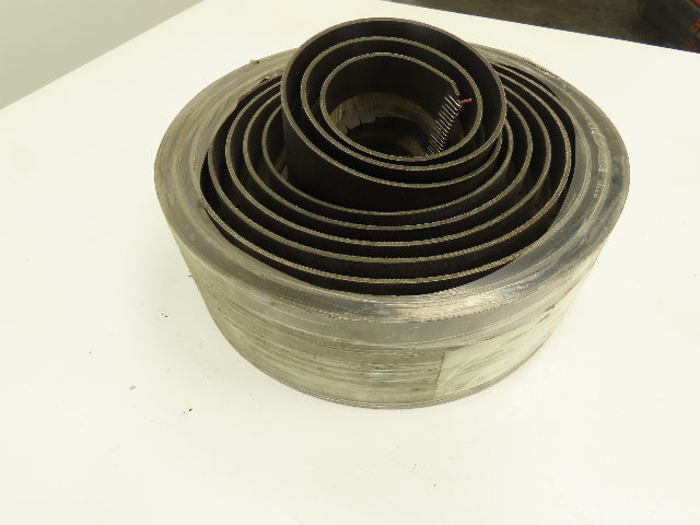 Akron B4180-FBS Conveyor Belt V-Guide Sorter Belt 5" x 25' Laced Ends