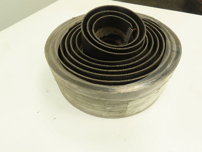 Akron B4180-FBS Conveyor Belt V-Guide Sorter Belt 5" x 25' Laced Ends