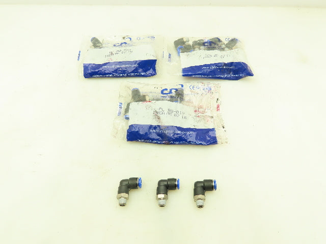 CDC Elbow Quick Connect 8mm x 1/8" NPT Push Connect Air Fitting Lot of 30