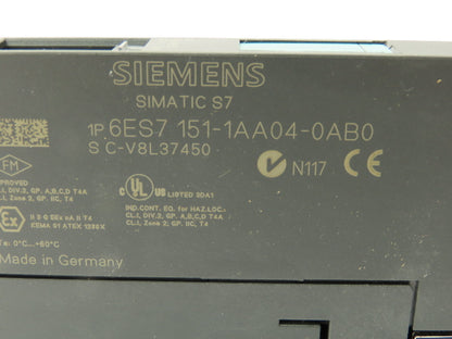 Siemens 6ES7 151-1AA04-0AB0 Interface Module