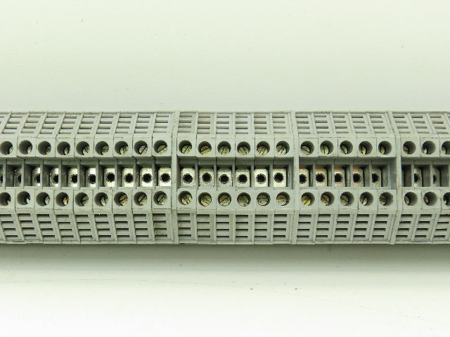 Morsettitalia Euro 4 Terminal Block Connector 800V 30 Amp Strip Lot 82