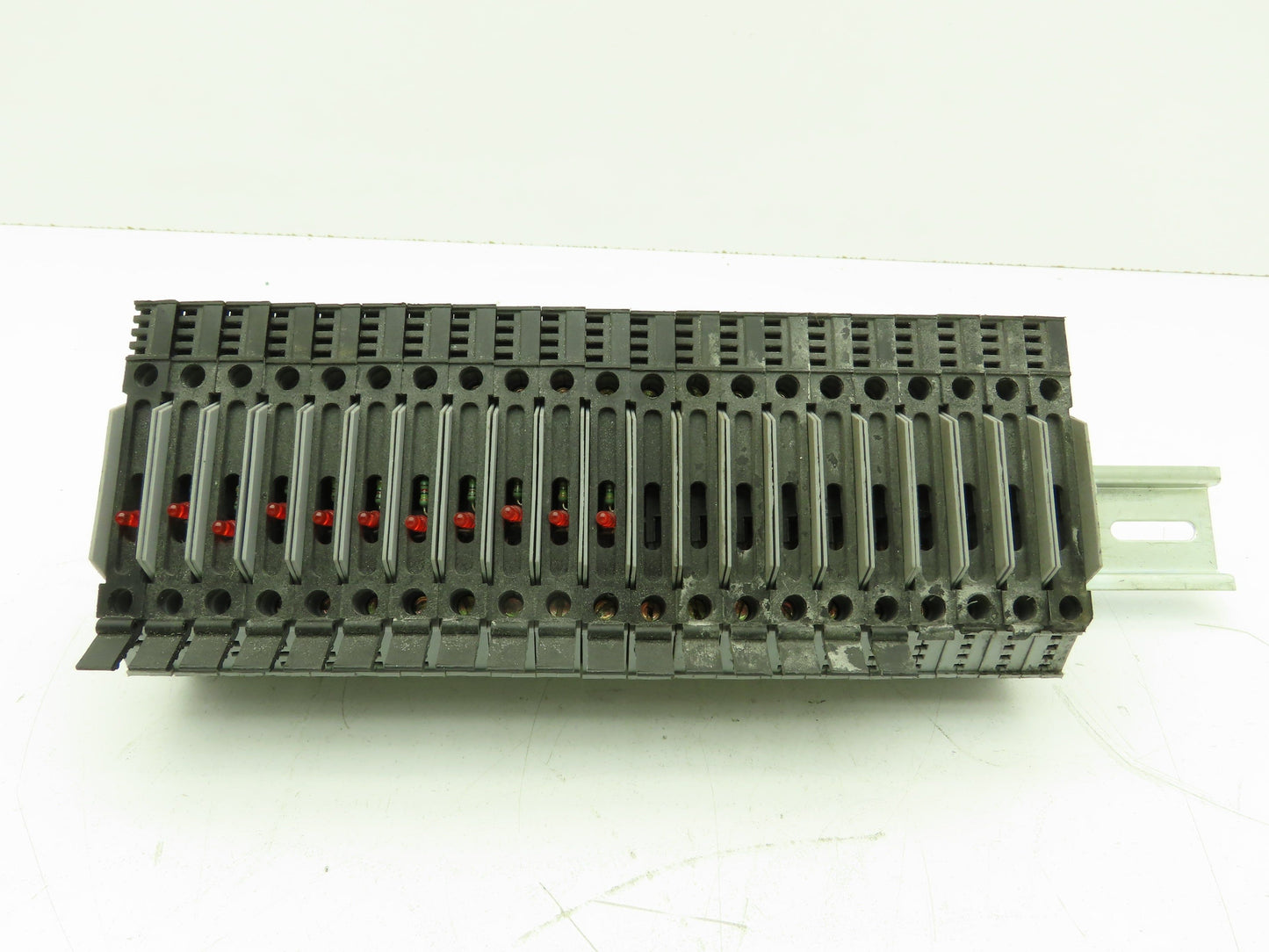 Morsettitalia Euro S10-5 Fuse Holder Din Rail Mount 11 Red Indicator Lot of 21