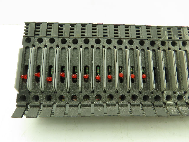 Morsettitalia Euro S10-5 Fuse Holder Din Rail Mount 11 Red Indicator Lot of 21