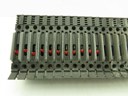 Morsettitalia Euro S10-5 Fuse Holder Din Rail Mount 11 Red Indicator Lot of 21
