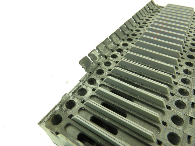 Morsettitalia Euro S10-5 Fuse Holder Din Rail Mount 11 Red Indicator Lot of 21