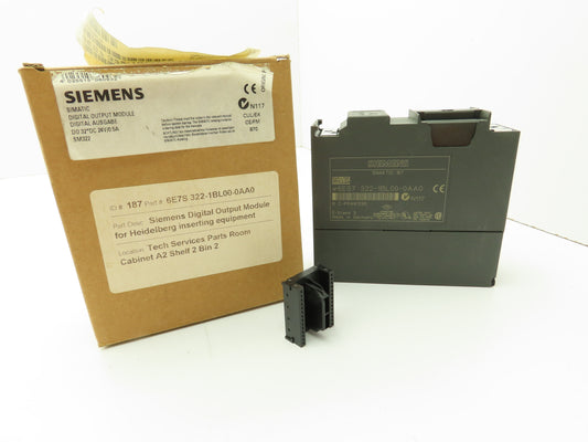 Siemens 6E7S 322-1BL00-0AA0 Simatic S7 Digital Output Module