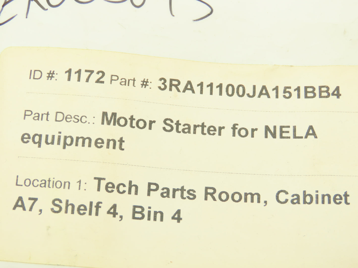 Siemens 3RA11100JA151BB4 Starter Combination