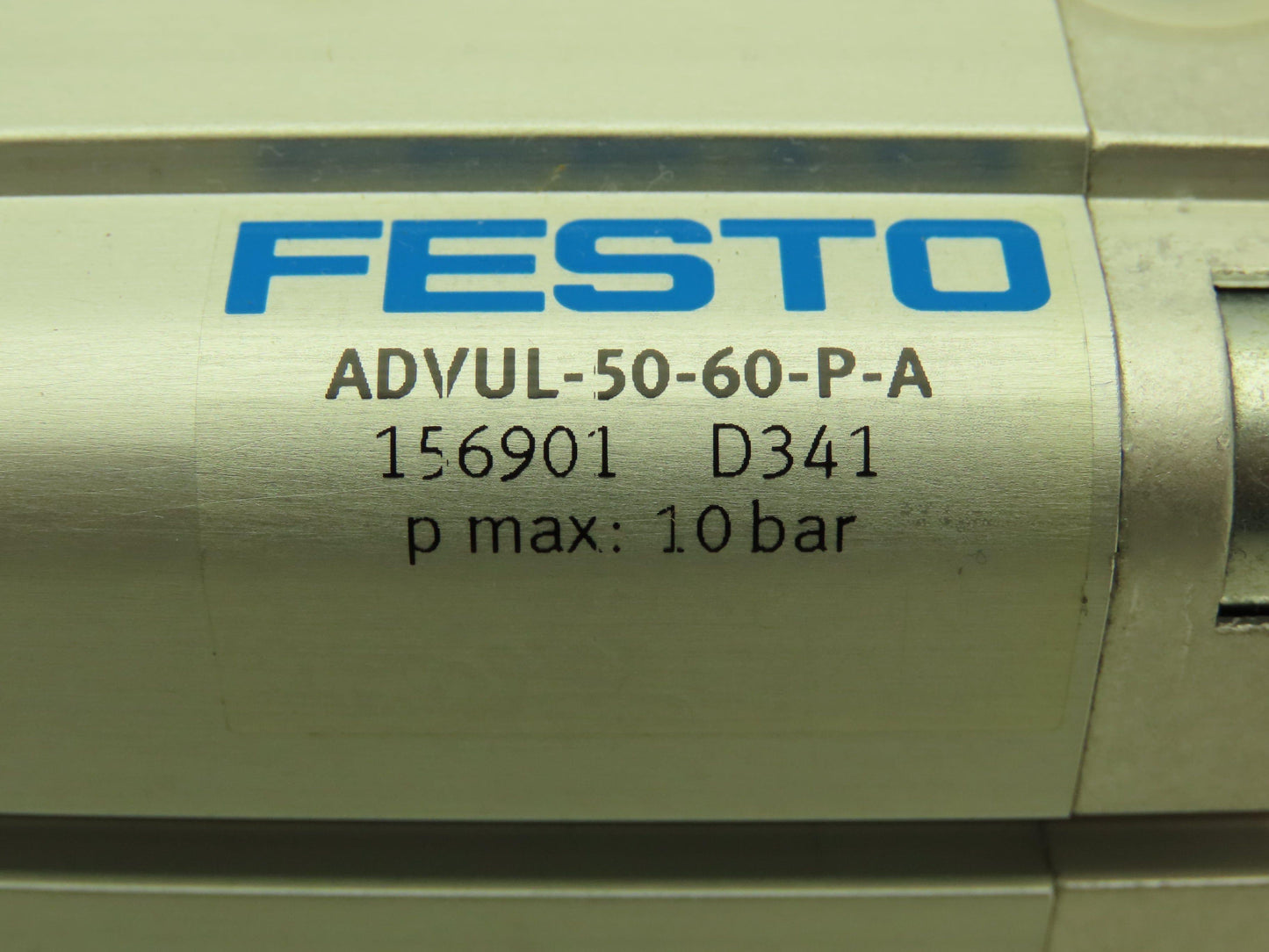 Festo ADVUL-50-60-P-A Compact Pneumatic Air Cylinder 50x 60mm Stroke  145 PSI