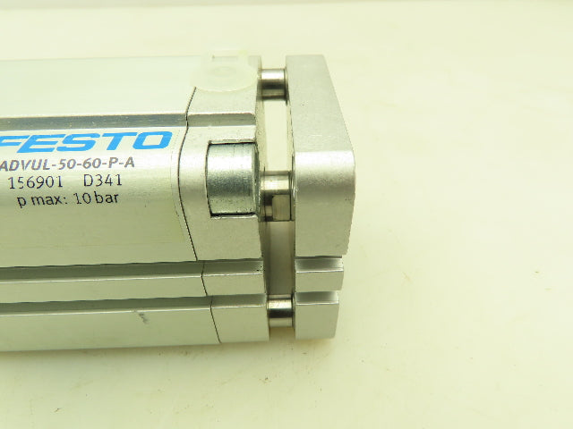 Festo ADVUL-50-60-P-A Compact Pneumatic Air Cylinder 50x 60mm Stroke  145 PSI
