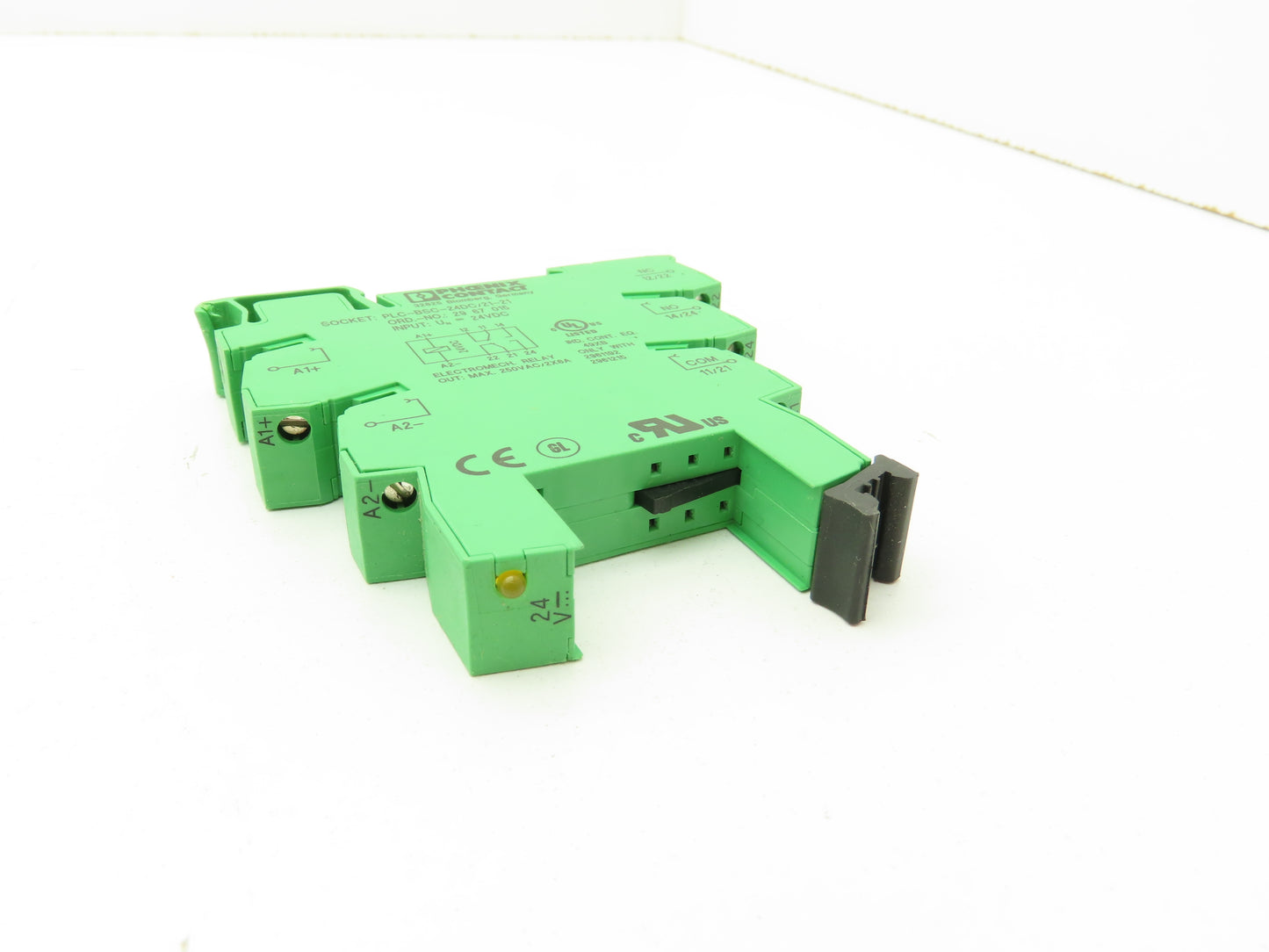 Phoenix Contact PLC-BSC-24DC/21-21 Relay Terminal Block Module 24VDC LOT OF 9