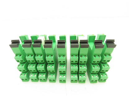 Phoenix Contact PLC-BSC-24DC/21-21 Relay Terminal Block Module 24VDC LOT OF 9