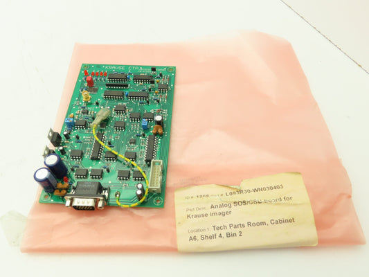 Krause L093R3D-WN030403 CTP Analog SOS CSU Control Panel Circuit Board