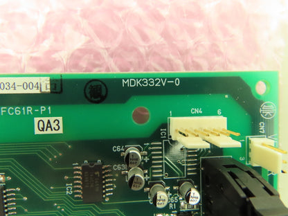 D K MDK332v VF61R-11044 QC905130028-00 VEC61R Controller Board TKS