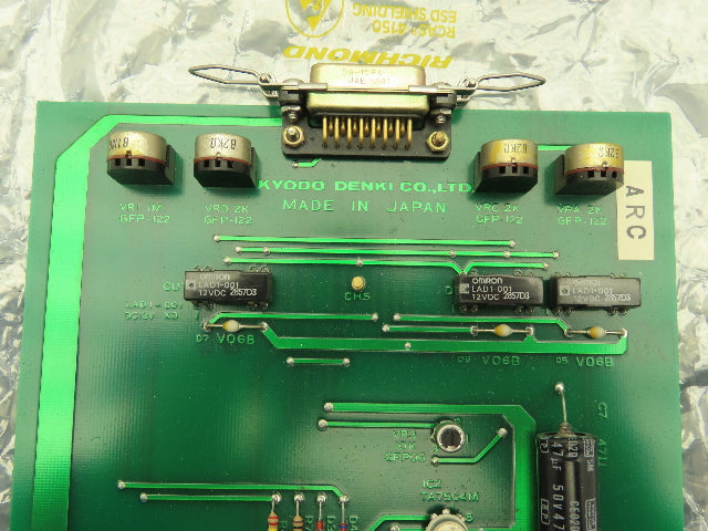 Kyodo Denki X-21471 882354 ARC Board Control Board