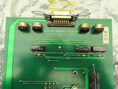 Kyodo Denki X-21471 882354 ARC Board Control Board
