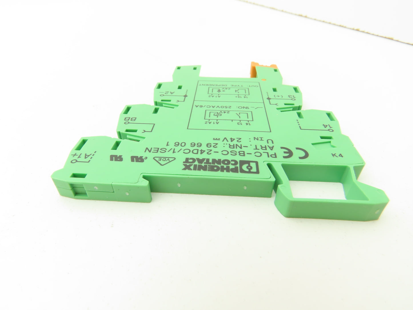 Phoenix Contact PLC-BSC-24DC/1/SEN  Relay Terminal Block Module 24VDC LOT OF 6