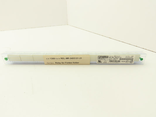 Phoenix Contact REL-MR-24DC/21-21 Relays Lot of 10