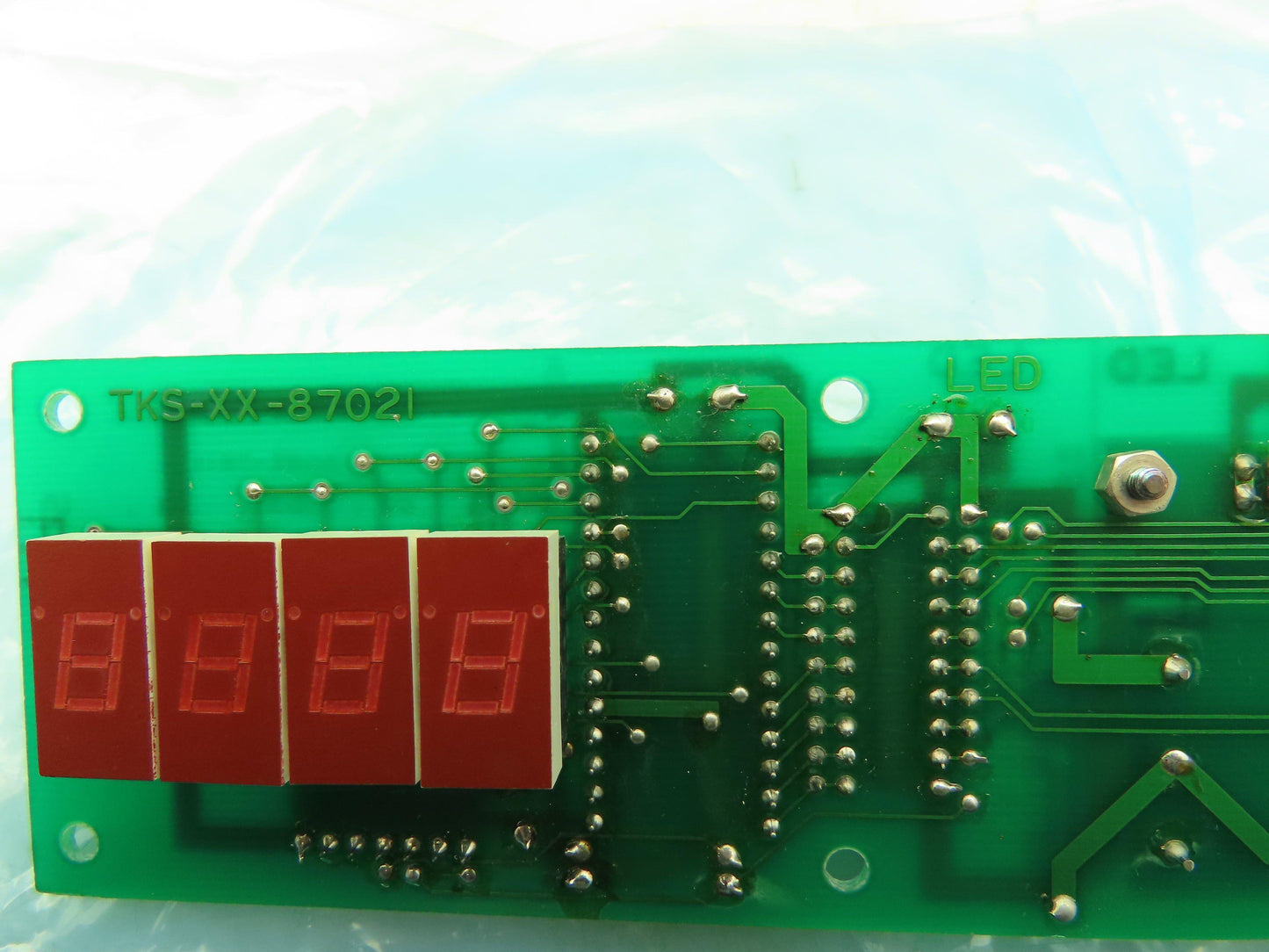 LED TKS-XX-87021 Four Digit LED Display Module Circuit