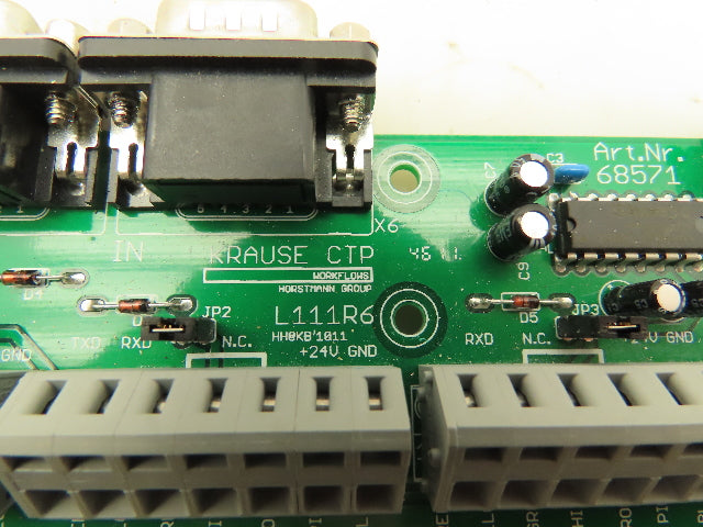 Krause 68571 L111R6 CTP Adaptor Control Card Board PLC Printer Workflows