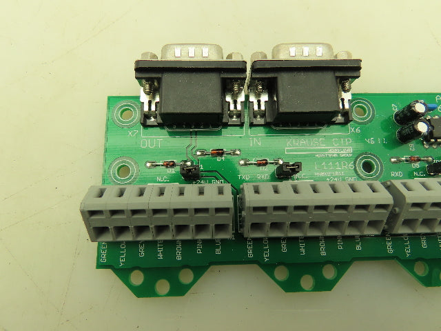 Krause 68571 L111R6 CTP Adaptor Control Card Board PLC Printer Workflows