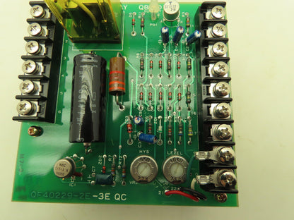 Toyo Denki QBF101-F QF40229-2E-3E Compa Relay Power Supply Relay Control Panel