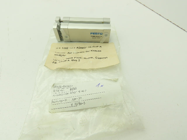 Festo ADNGF-16-40-P-A Compact Pneumatic Air Cylinder 16x 40mm Stroke 145 PSI