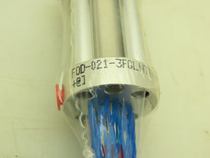 Bimba FOD-021-3FGLNTEE0.812 Pneumatic Cylinder Double Action 1/2" Bore 1" Stroke