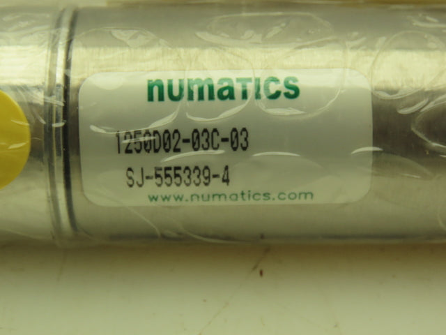 Numatics 1250D02-03C-03 Pneumatic Air Cylinder 2 1/8" Stroke Magnetic