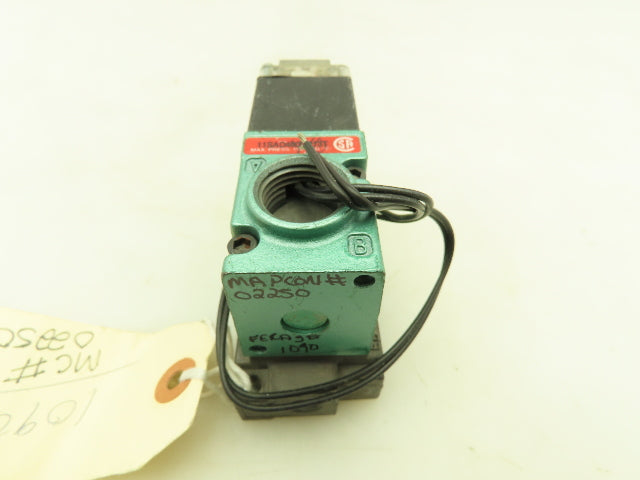 Numatics 11SAD400O013T Pneumatic Air Solenoid Valve Manifold 120V Coil 1/8" Port
