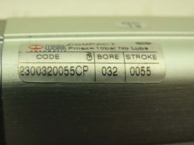 Metal Work 2300320055CP Pneumatic Cylinder 32MM Bore 55 MM Stroke 10 Bar