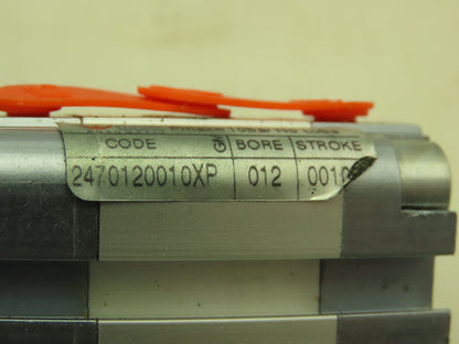 Metal Work 2470120010XP Pneumatic Air Cylinder 12MM Bore 10 Stroke Guided
