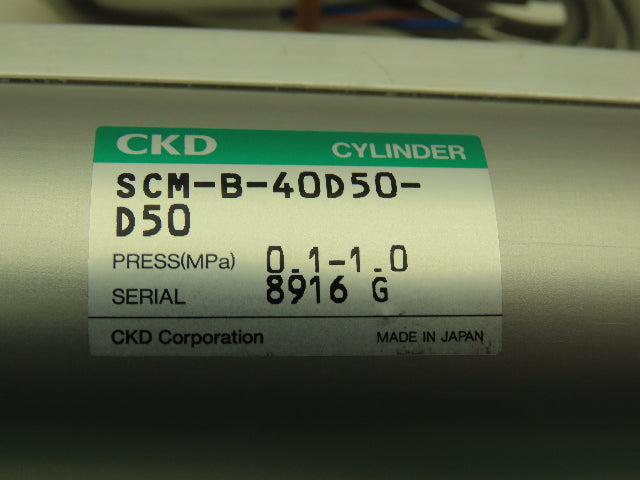 CKD SCMBLB40D50T0HDD50T0HDY Pneumatic Air Cylinder Double Shaft Rod Action