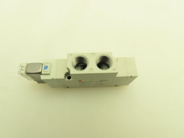SMC VQZ3120B-5LOB1-02 Pneumatic Air Solenoid Valve Spring Return 24VDC