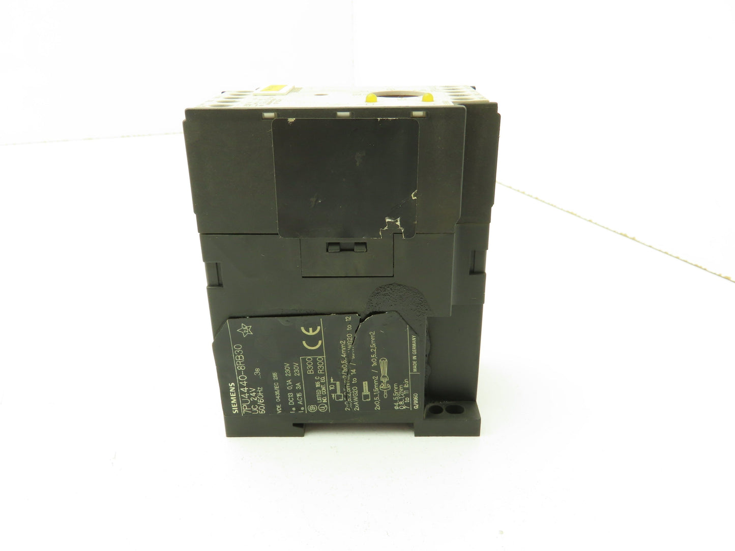 Siemens 7PU4440-8RB30 Time Delay 3 Sec Relay 24V