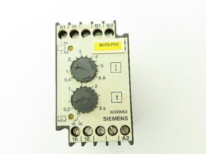 Siemens 3UG9053 DIN Rail Relay 3 Sec Delay 6A
