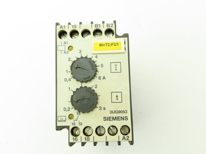 Siemens 3UG9053 DIN Rail Relay 3 Sec Delay 6A
