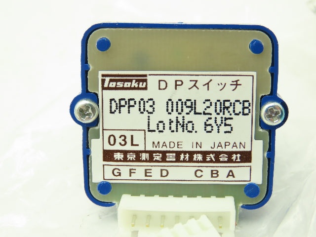 Tosoku 009L20RCB Rotary Switch  10 Position Knob