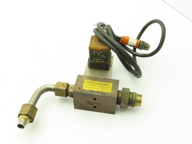 MLS Lanny GmbH VE2B10 Solenoid Valve Block 24VDC  Trumpf 135 685