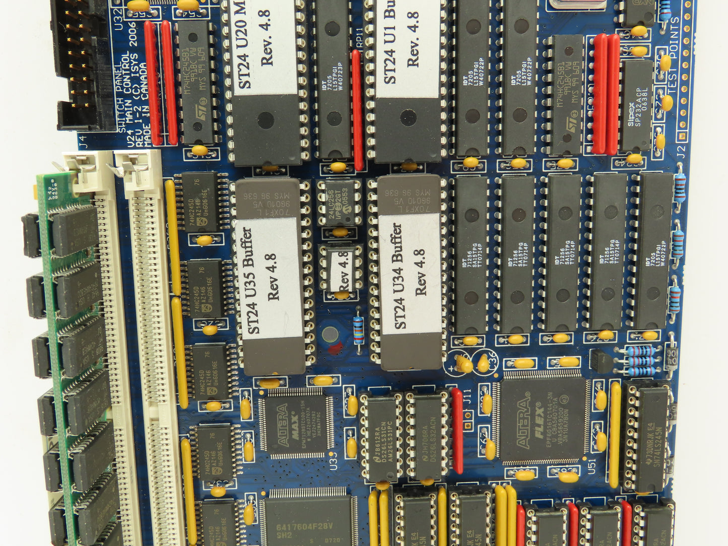 V24 BD-24MAINC Main Switch Panel Control Circuit Board