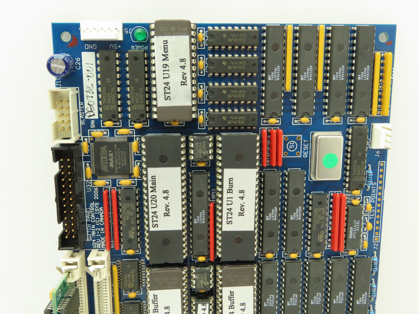 V24 BD-24MAINC Main Switch Panel Control Circuit Board