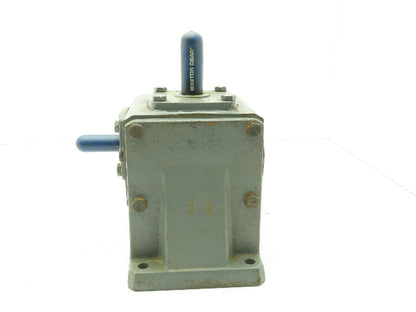 Boston 715-20-H Speed Reducer Worm Gearbox 20:1 Ratio 0.56HP 3/4" Vertical Shaft