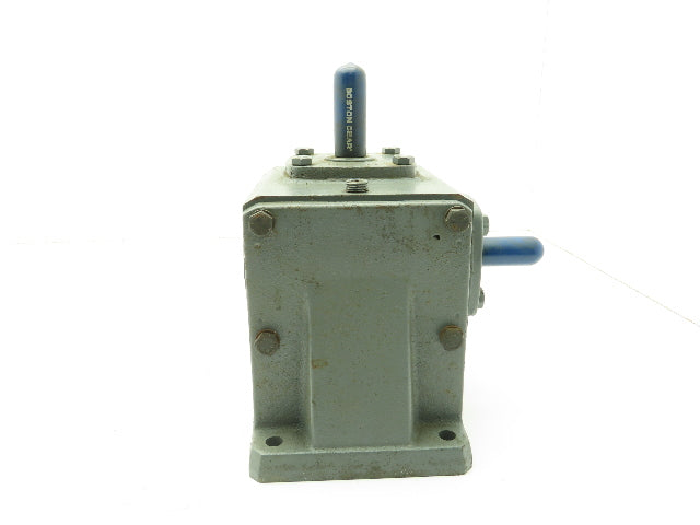 Boston 715-20-H Speed Reducer Worm Gearbox 20:1 Ratio 0.56HP 3/4" Vertical Shaft