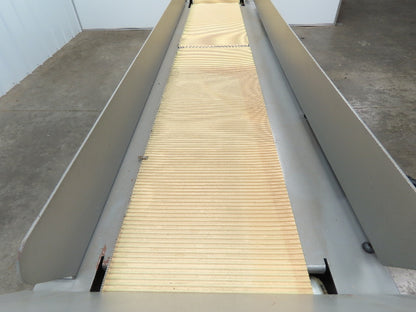 Heidelberg NP 226 Incline Belt Conveyor 9"Belt 34"Load 54"Disp. Variable Speed